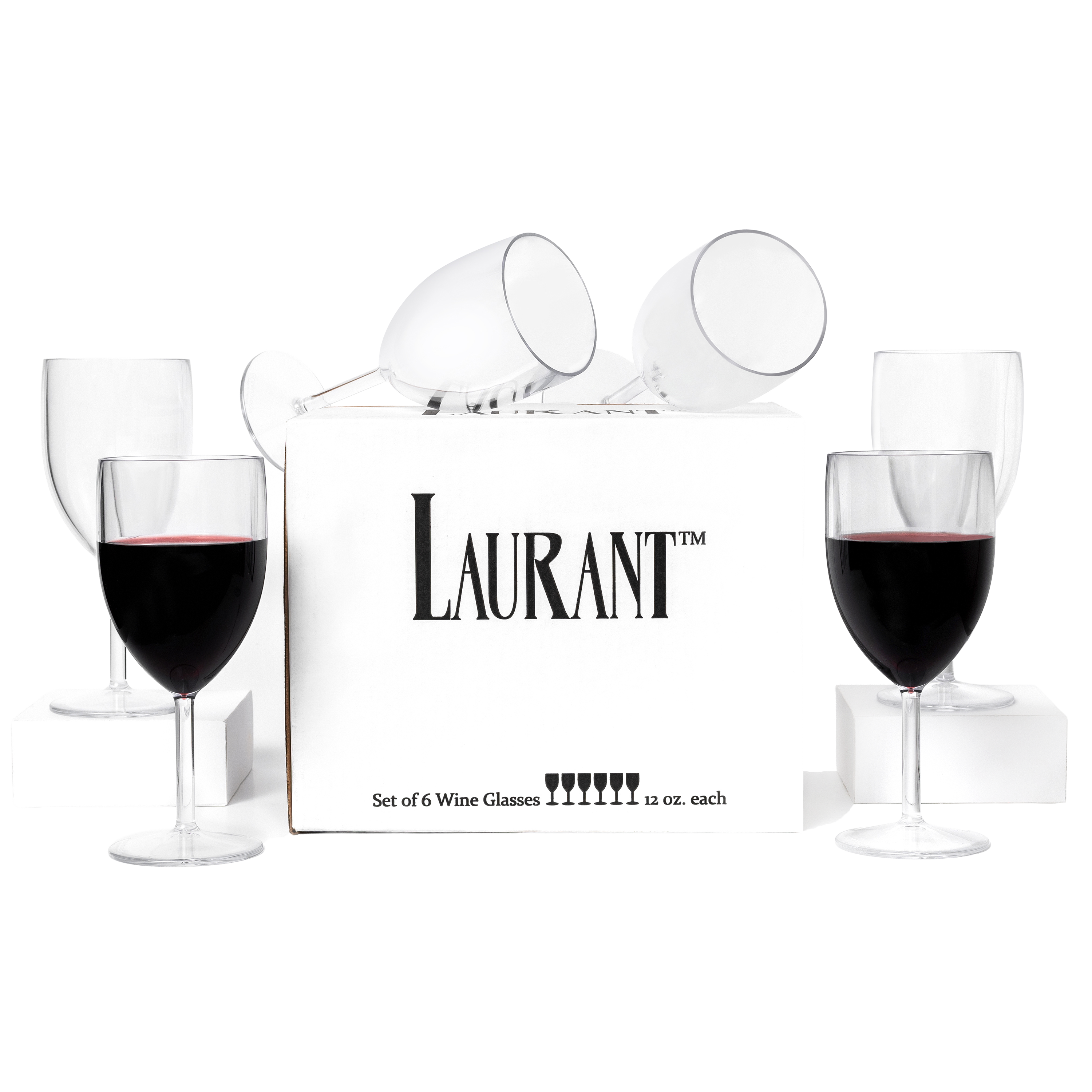 Wine Glass 12 oz — Polystyrene Drinkware for Hospitality